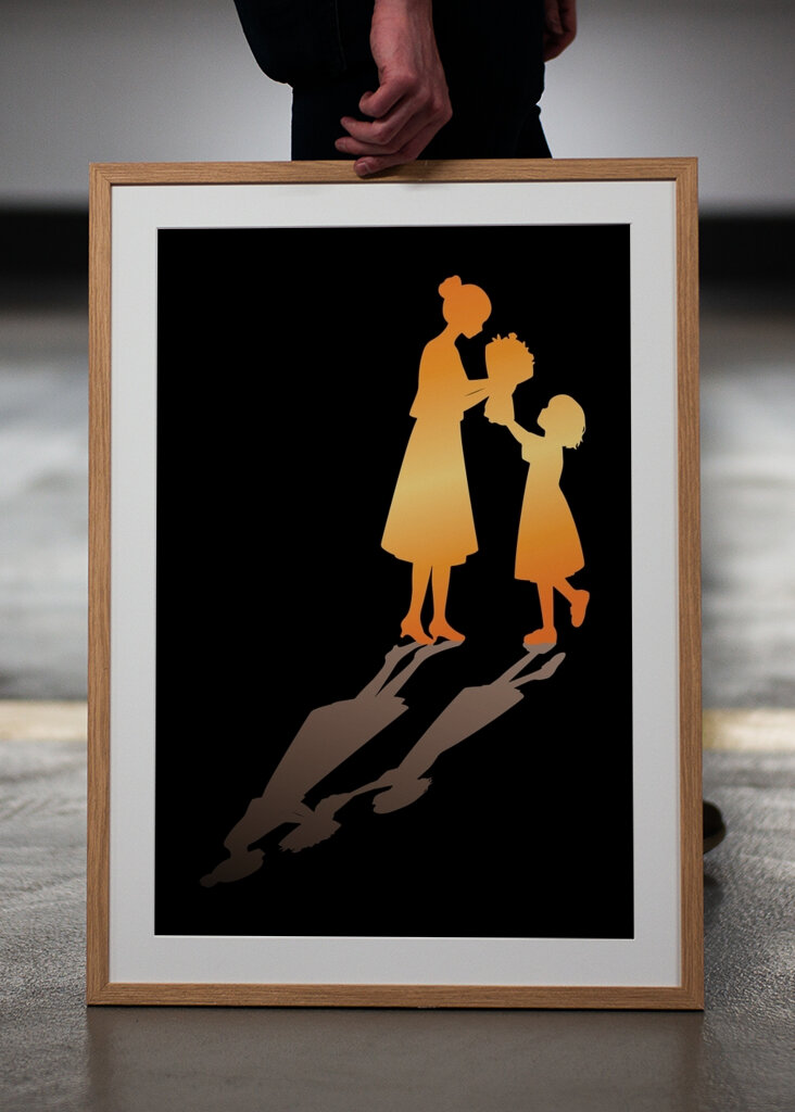 Heartfelt Moments: A Mother-Daughter Bond