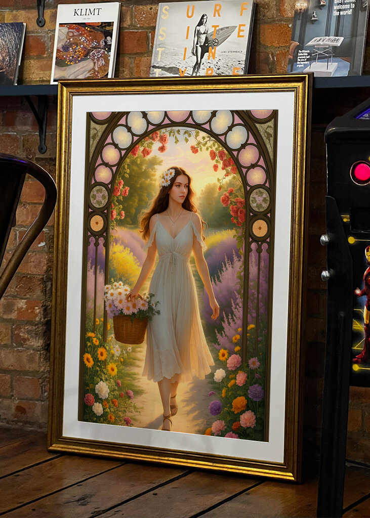 Verzauberter Gartenspaziergang: Verträumte Blumenflucht