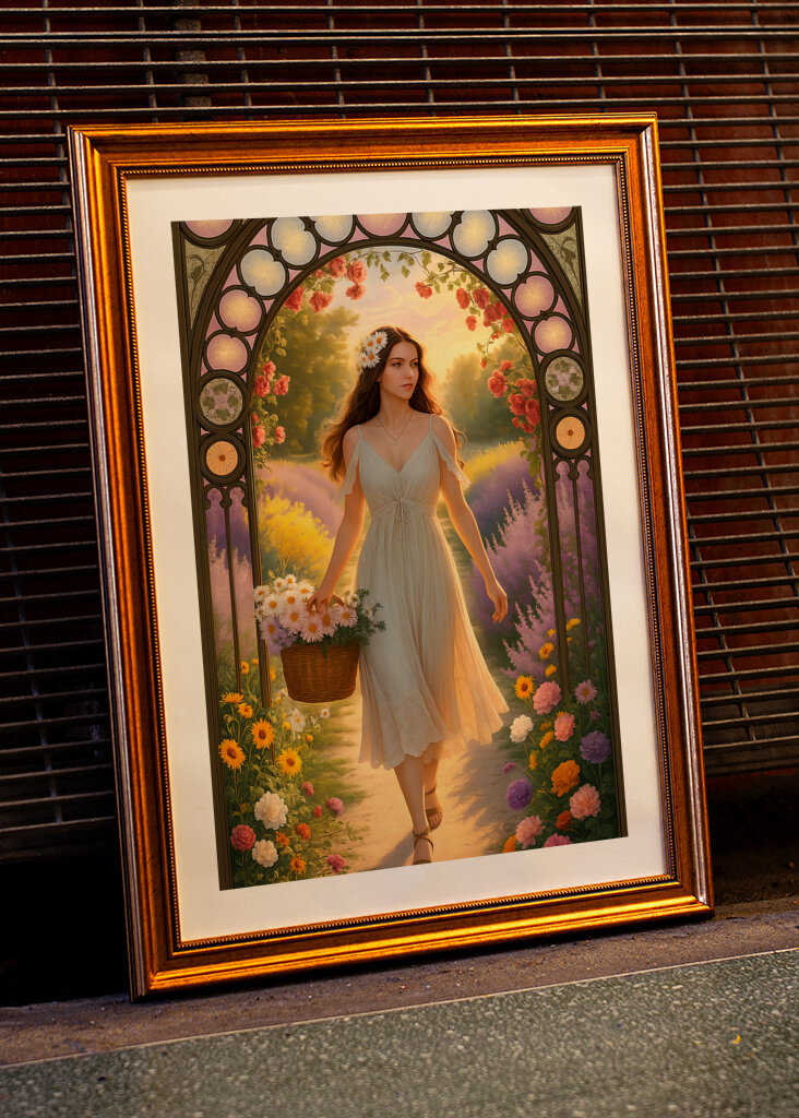 Verzauberter Gartenspaziergang: Verträumte Blumenflucht