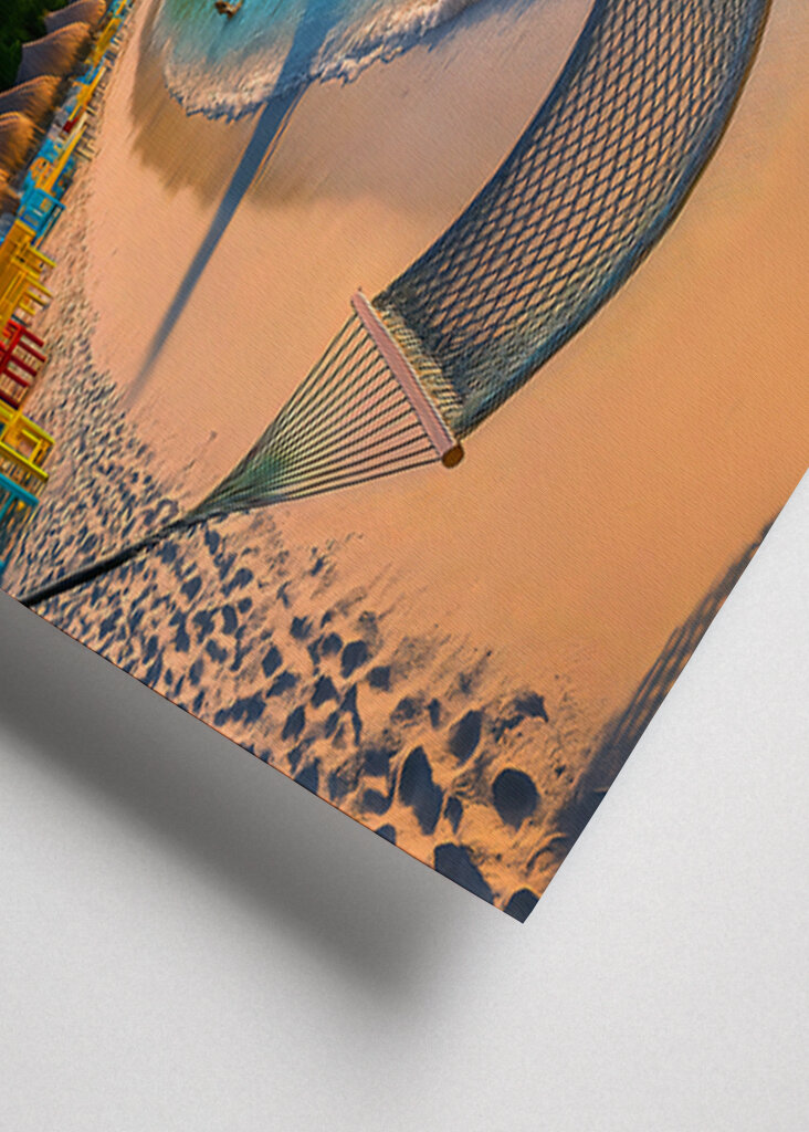 Ren afslapning i et tropisk feriested