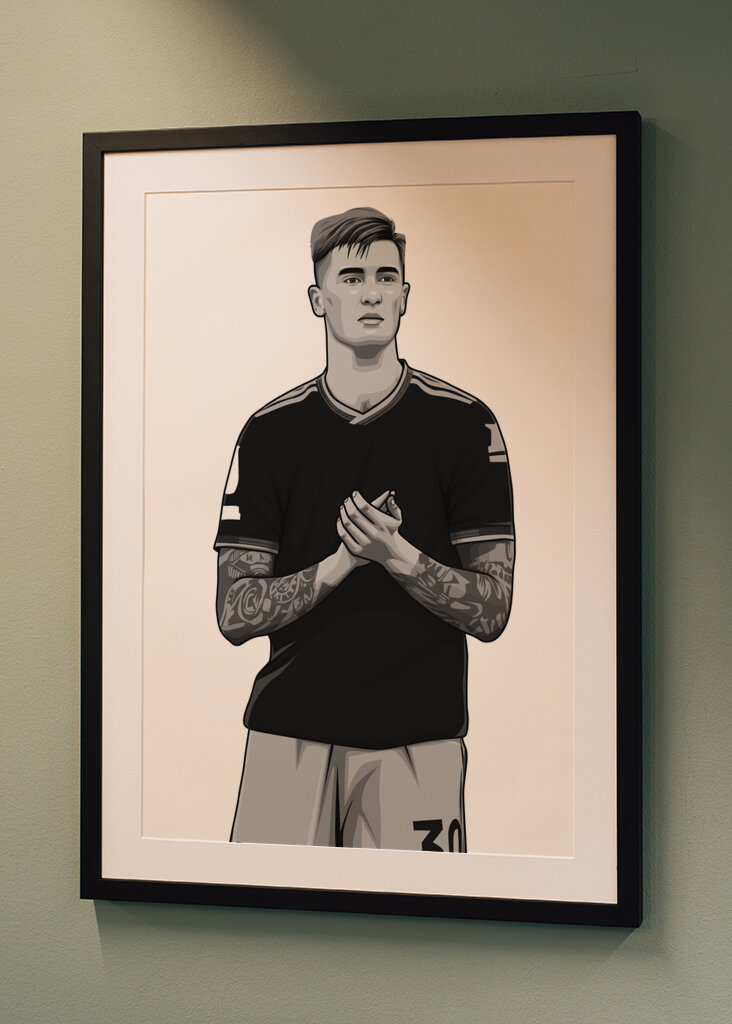 Benjamin Šeško Černobílá verze