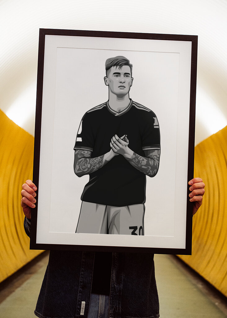 Benjamin Šeško Černobílá verze