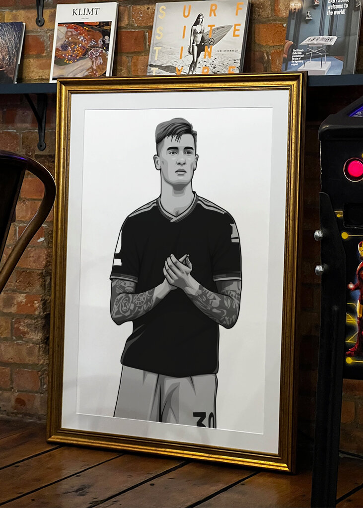 Benjamin Šeško Černobílá verze