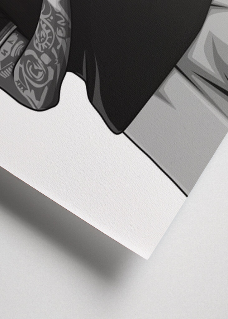 Benjamin Šeško Černobílá verze