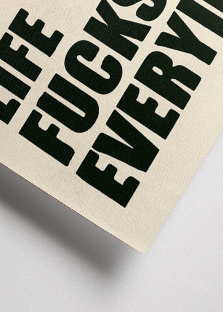 Nie potrzebuję seksu, życie pieprzy mnie każdego dnia