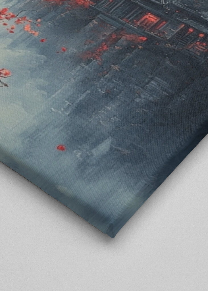 Sereniteit in de schemering: een mystiek landschap