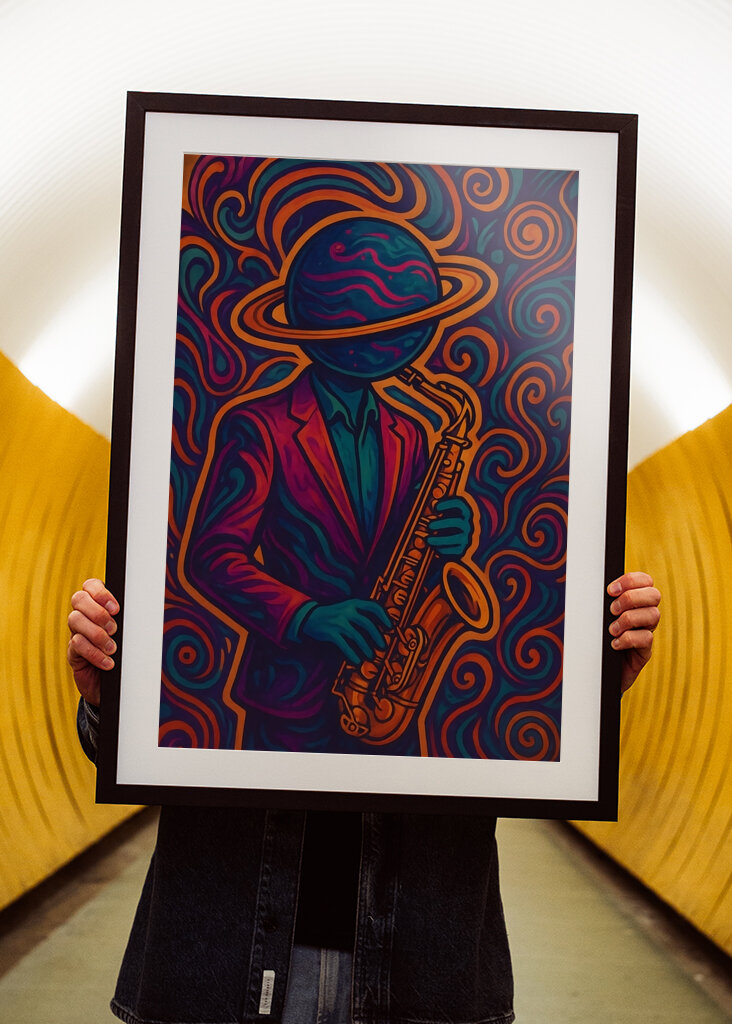 Cosmic Jazz: En himmelsk saxofonist