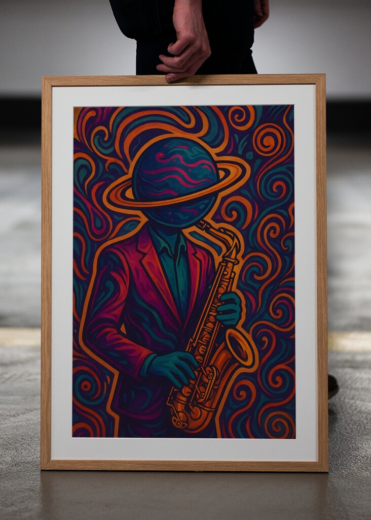 Cosmic Jazz: En himmelsk saxofonist