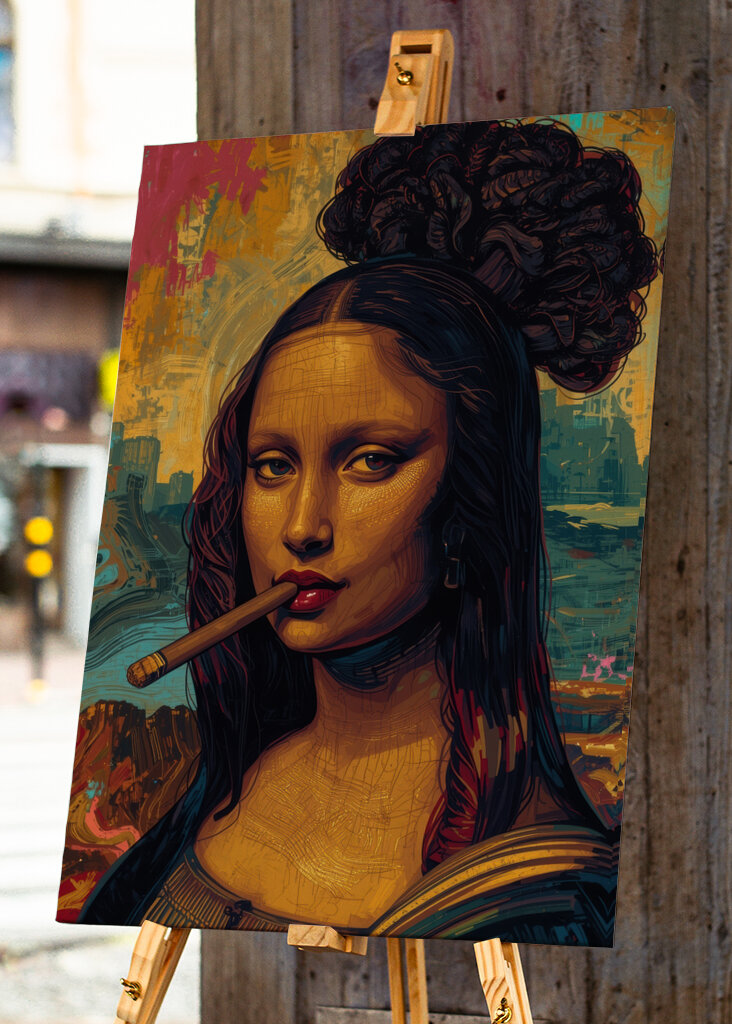 Modern Mona: Et moderne twist på klassiske ikoner