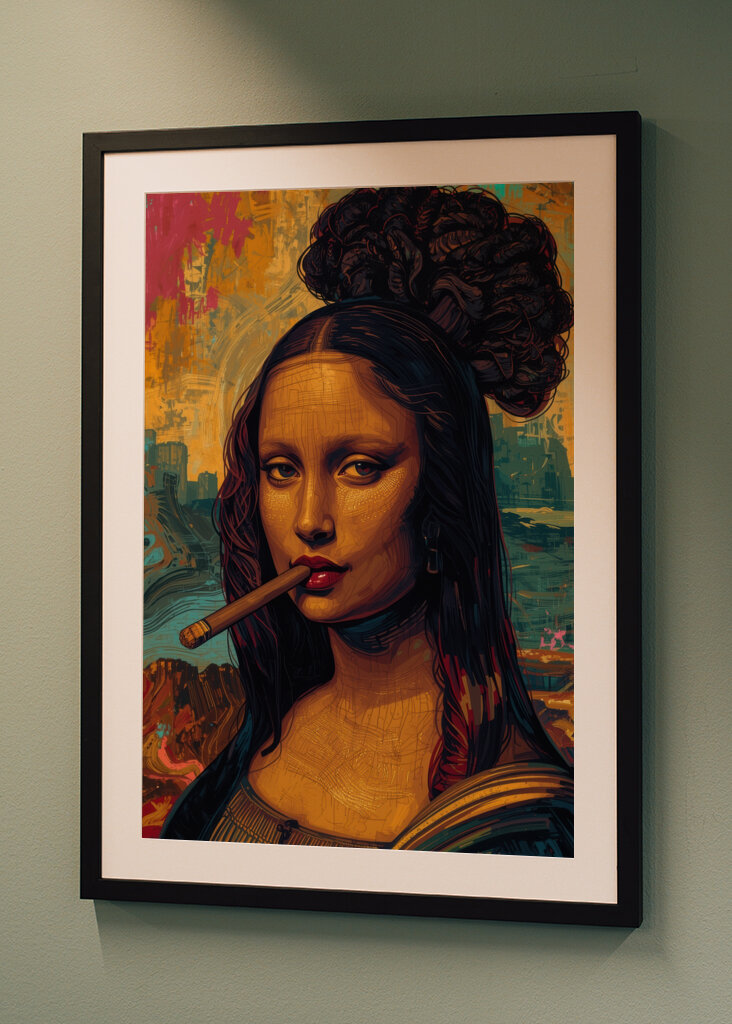 Modern Mona: Et moderne twist på klassiske ikoner