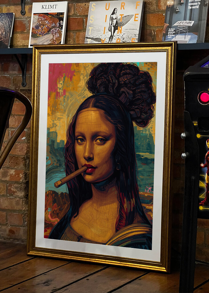 Modern Mona: Et moderne twist på klassiske ikoner