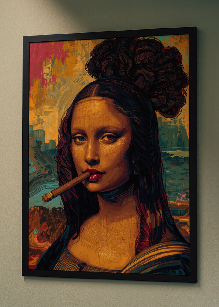 Modern Mona: Et moderne twist på klassiske ikoner