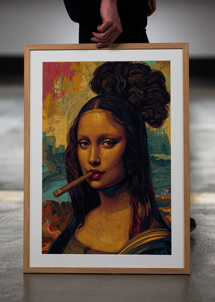 Modern Mona: Et moderne twist på klassiske ikoner