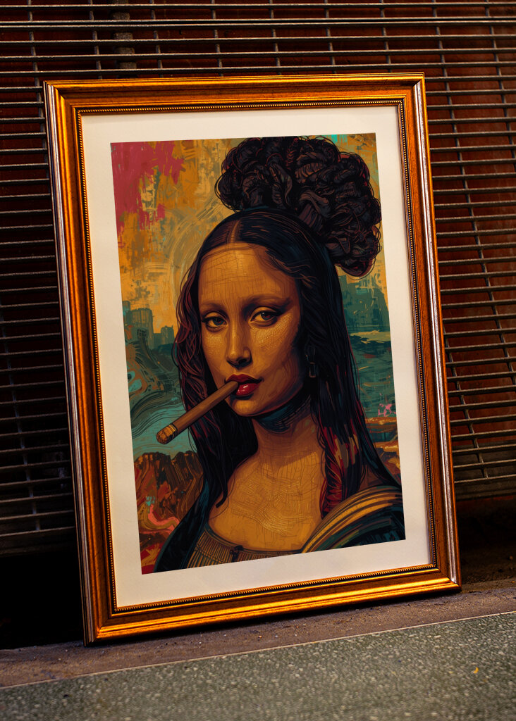 Modern Mona: Et moderne twist på klassiske ikoner