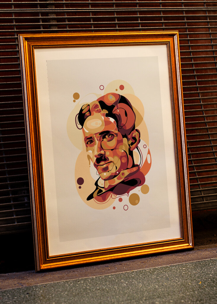 Nikola Tesla popkunst