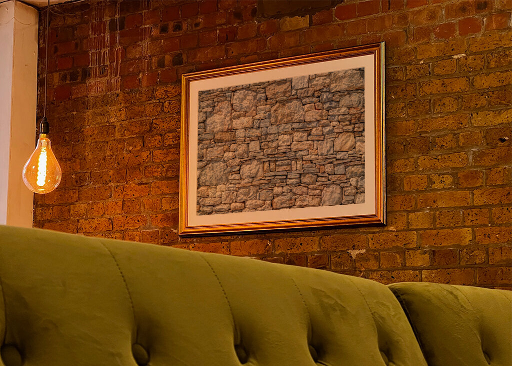 Vintage Rock Wall Effekt