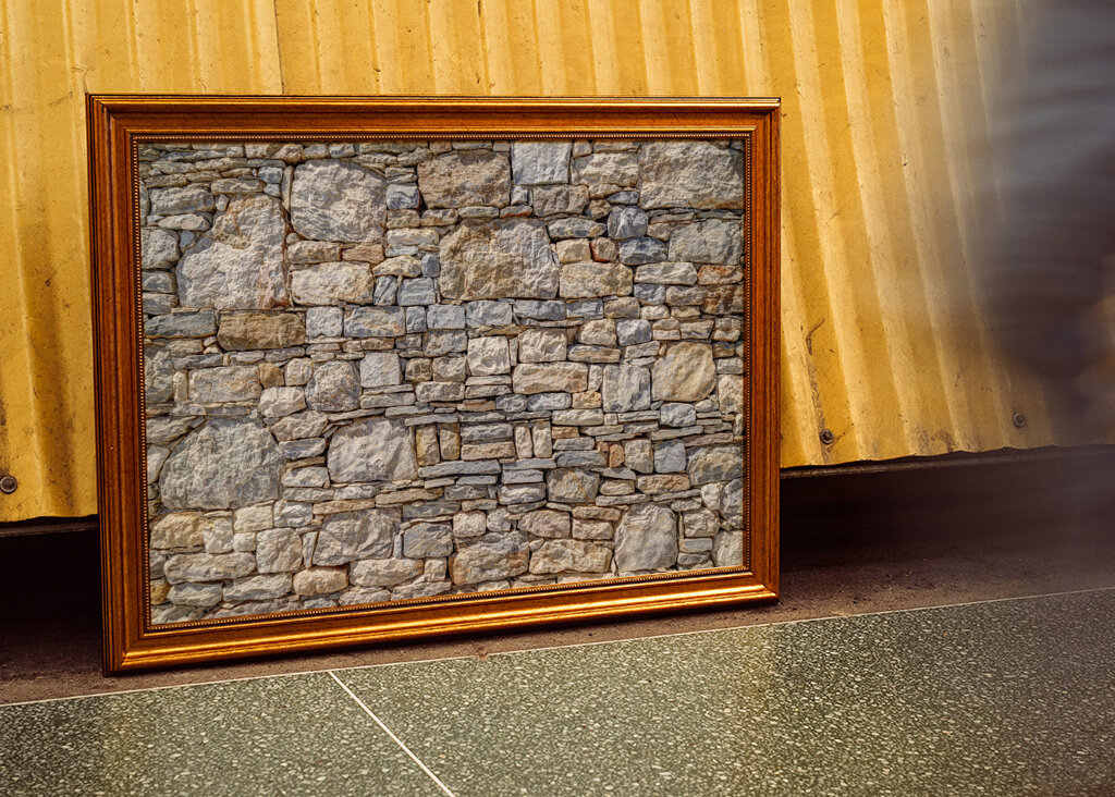 Vintage Rock Wall Effekt