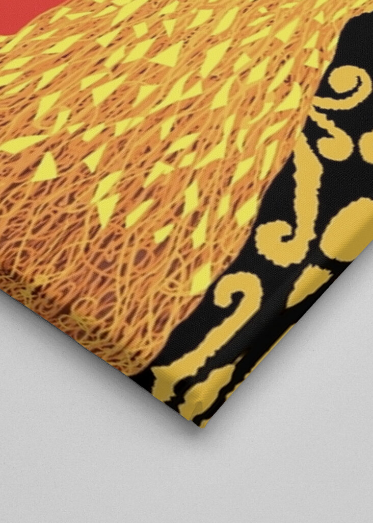 Golden Reverie: A Modern Take on Gustav Klimt's Artistry