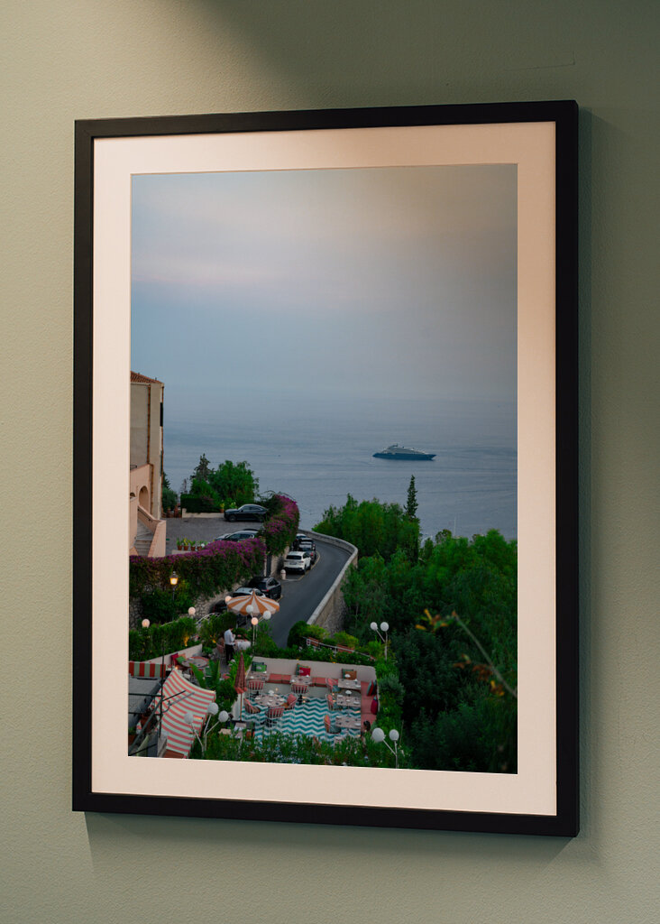 Dämmerung über Taormina