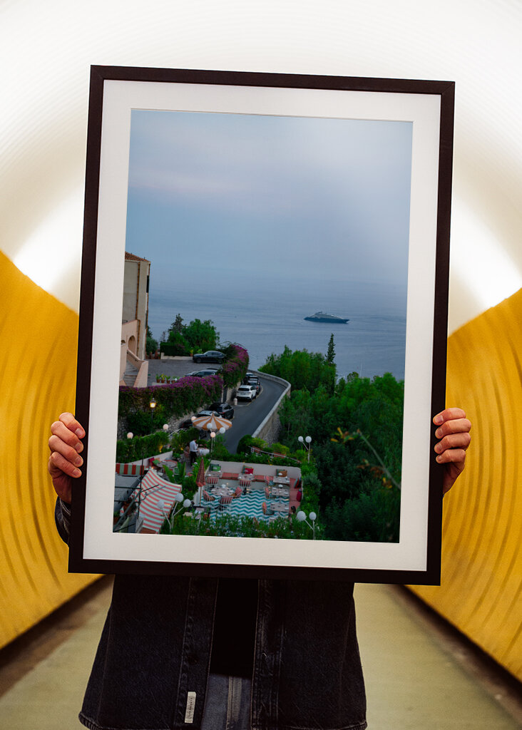 Dämmerung über Taormina