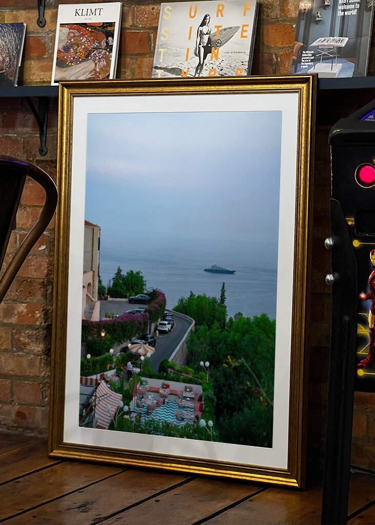 Dämmerung über Taormina