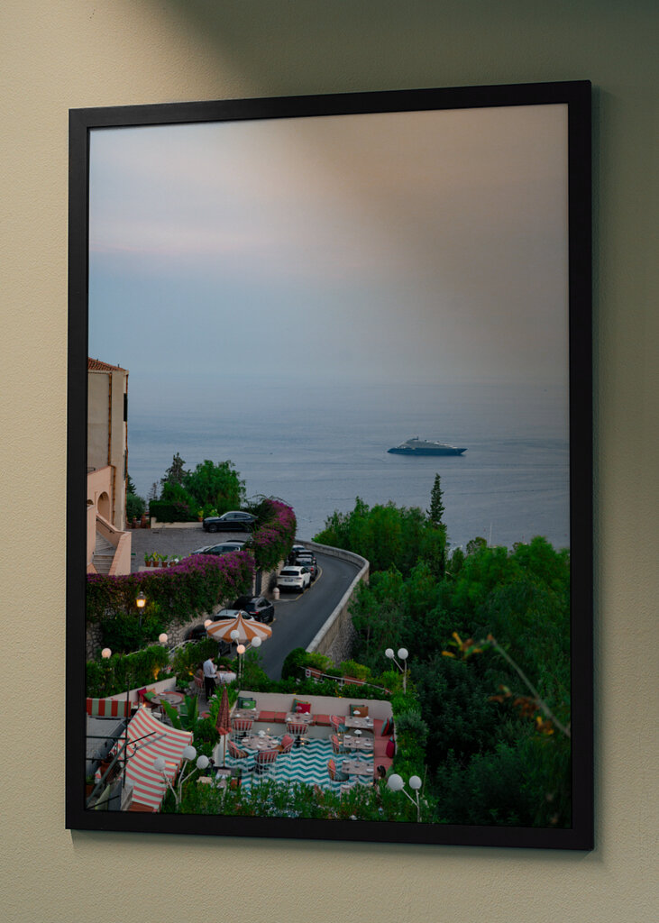 Dämmerung über Taormina