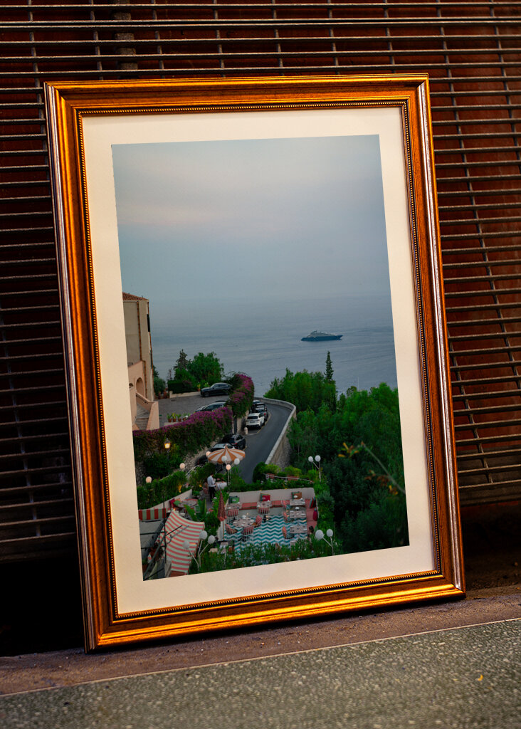 Dämmerung über Taormina