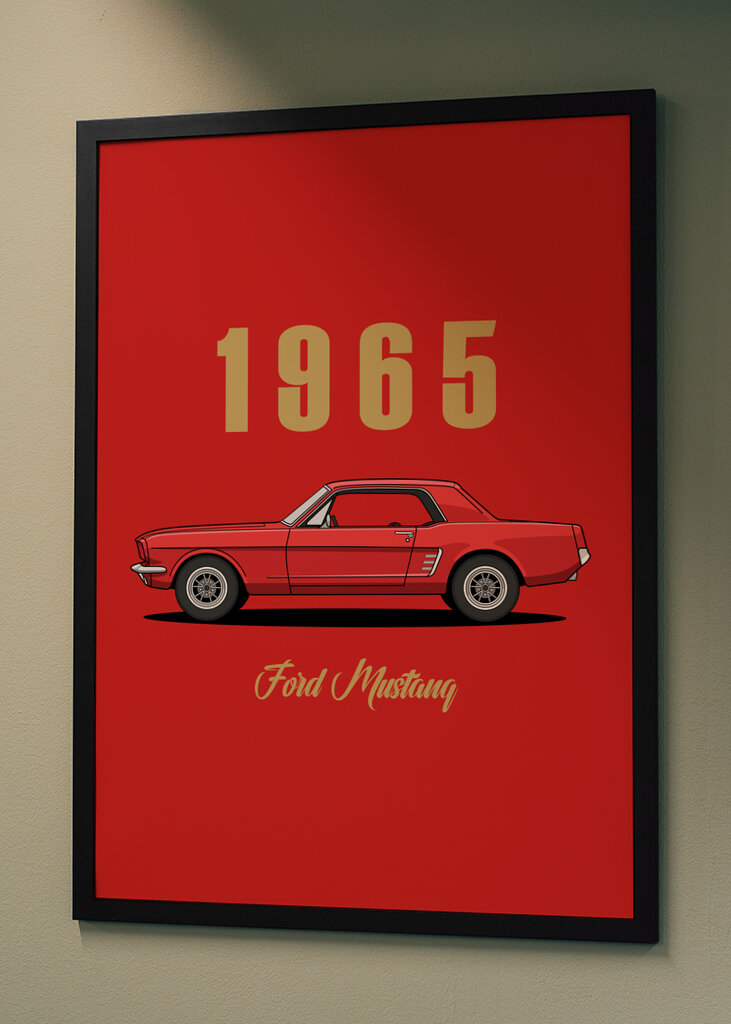 Klassisk American Muscle: 1965 Ford Mustang