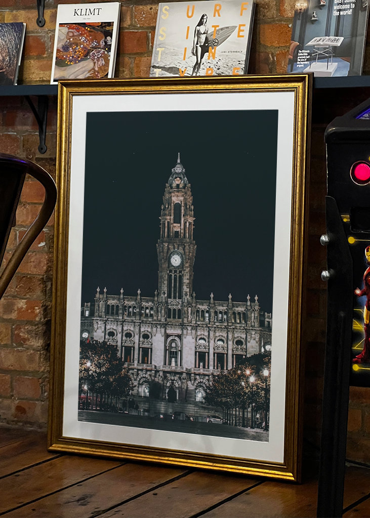 Porto nella penombra