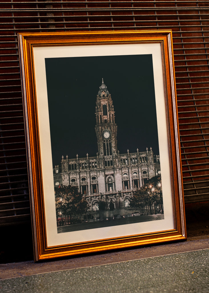 Porto nella penombra