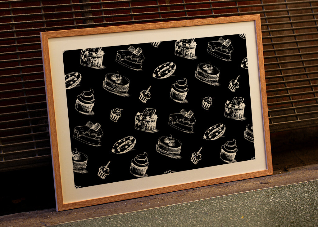 Sladké dobroty: Hravý dezertní vzor