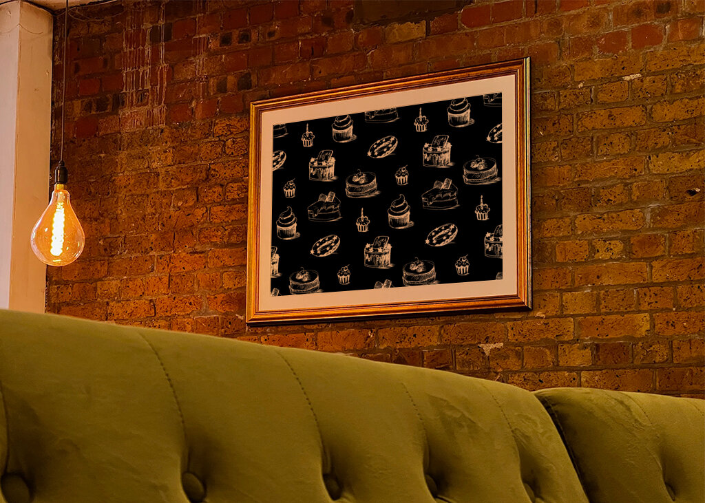 Sladké dobroty: Hravý dezertní vzor