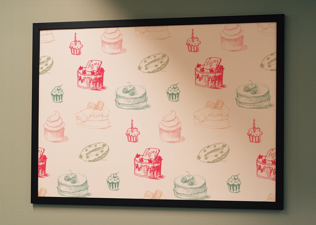 Sladké dobroty: Hravý dezertní vzor