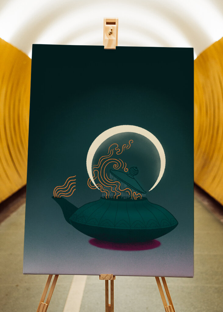 A moment of stillness