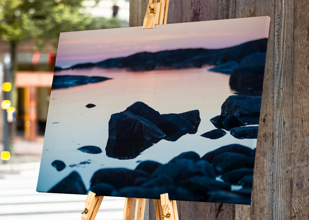 Solnedgång i skärgården