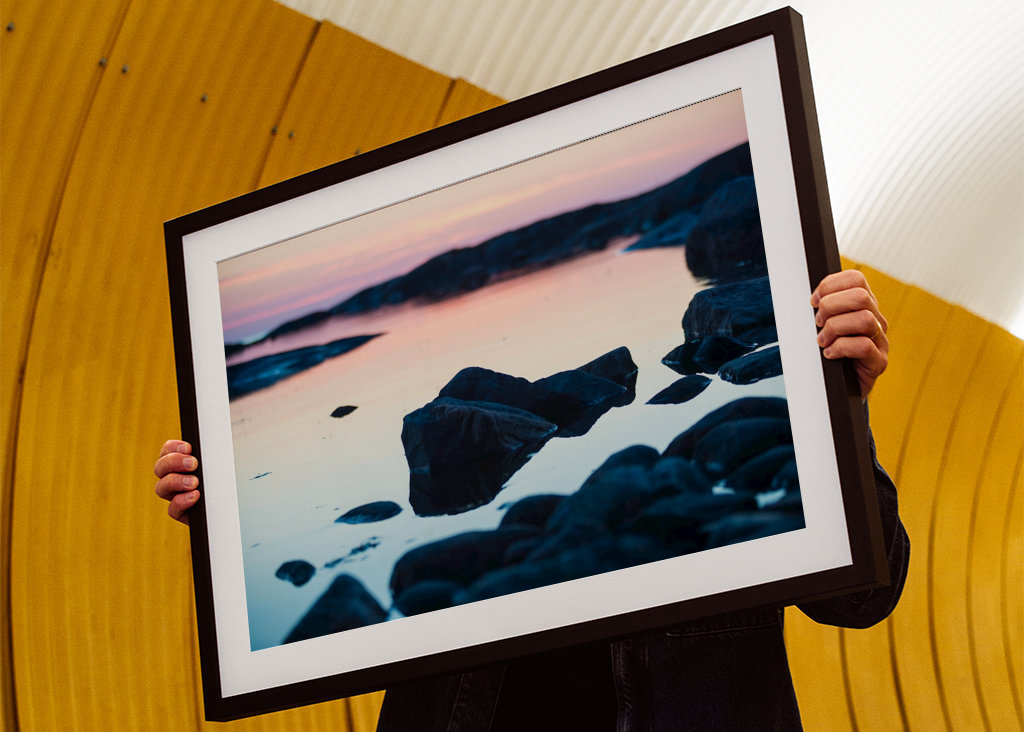 Solnedgång i skärgården