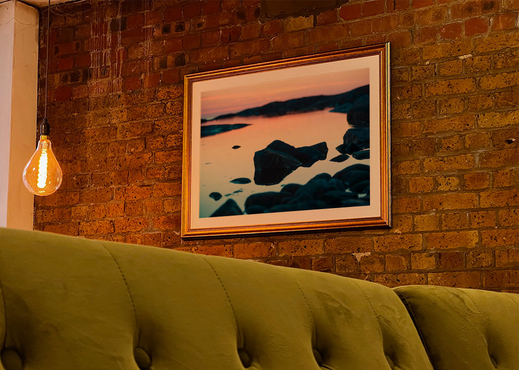 Solnedgång i skärgården