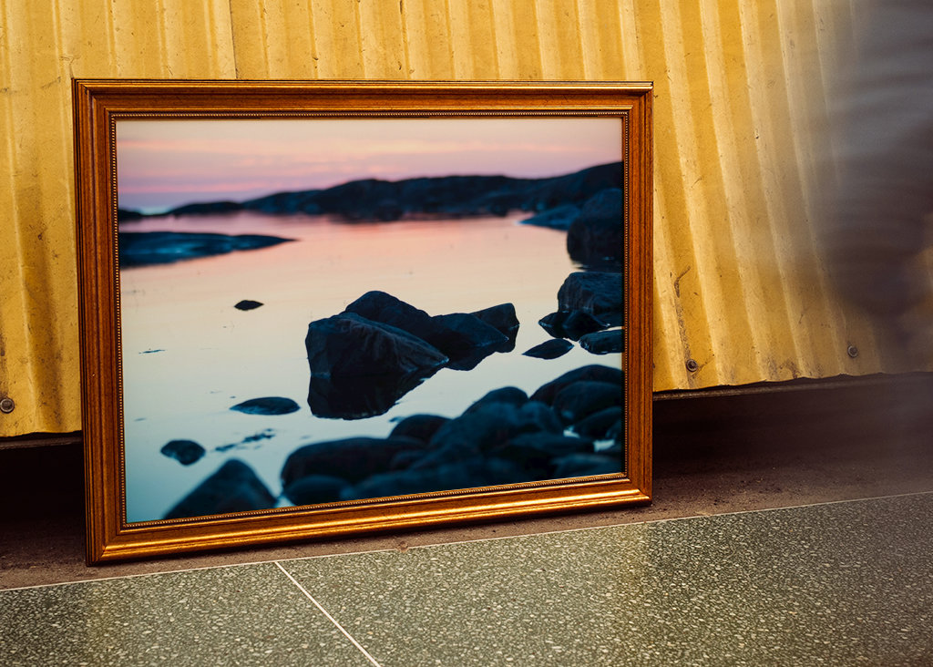 Solnedgång i skärgården