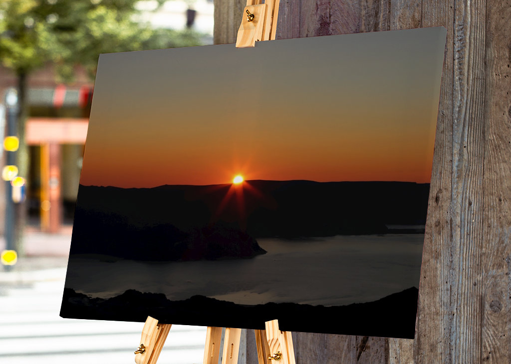 Mitternachtssonne über dem Nordkap