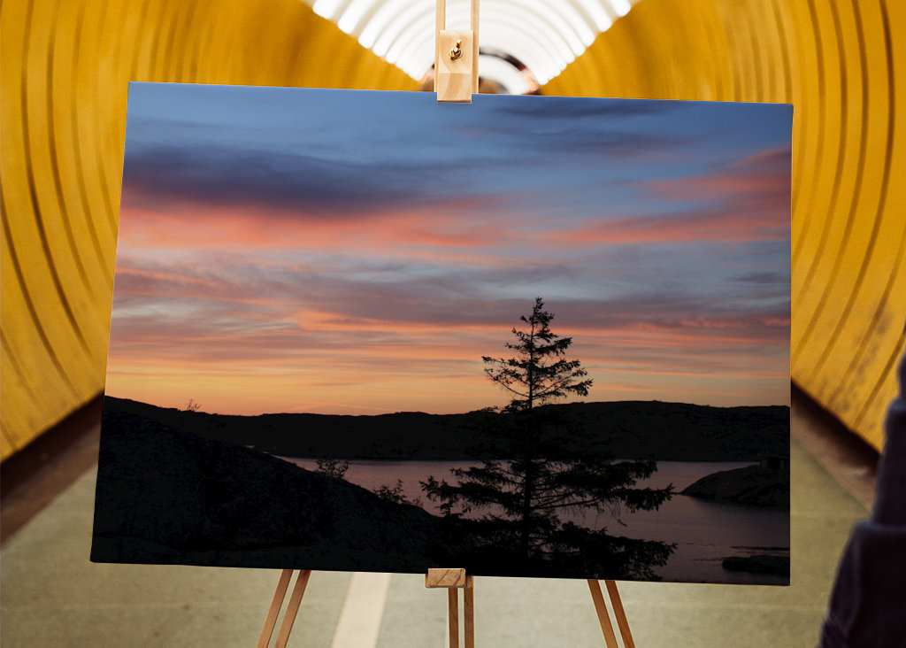 Solnedgang på den svenske vestkyst 2