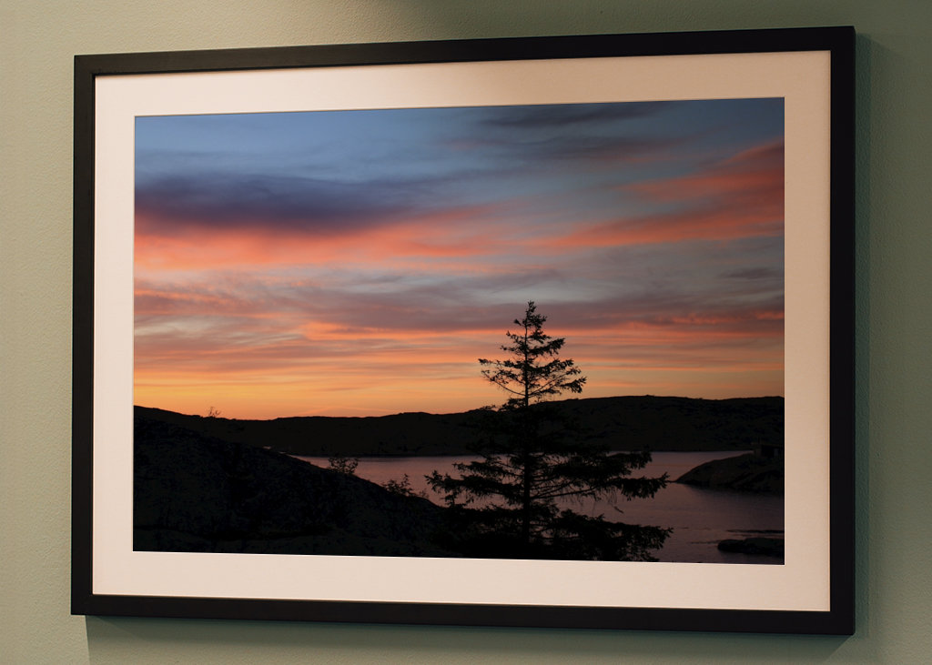 Solnedgang på den svenske vestkyst 2