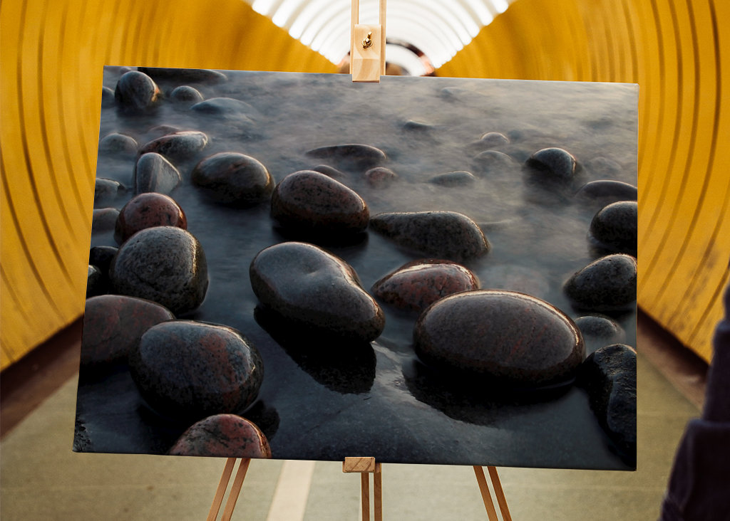 Klipper ved vandkanten