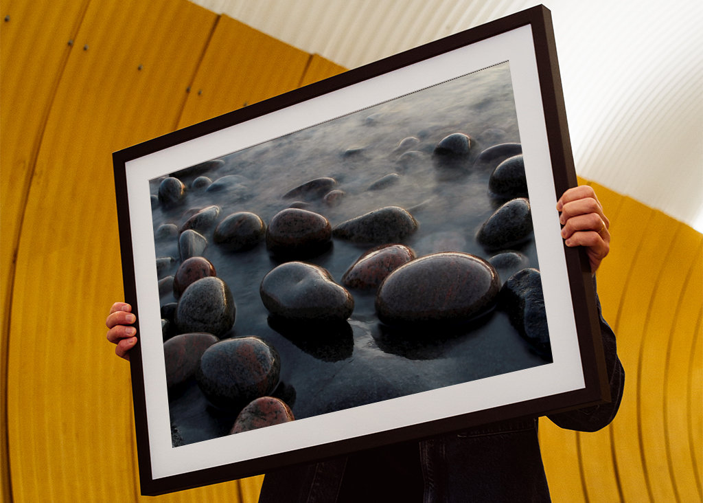 Klipper ved vandkanten