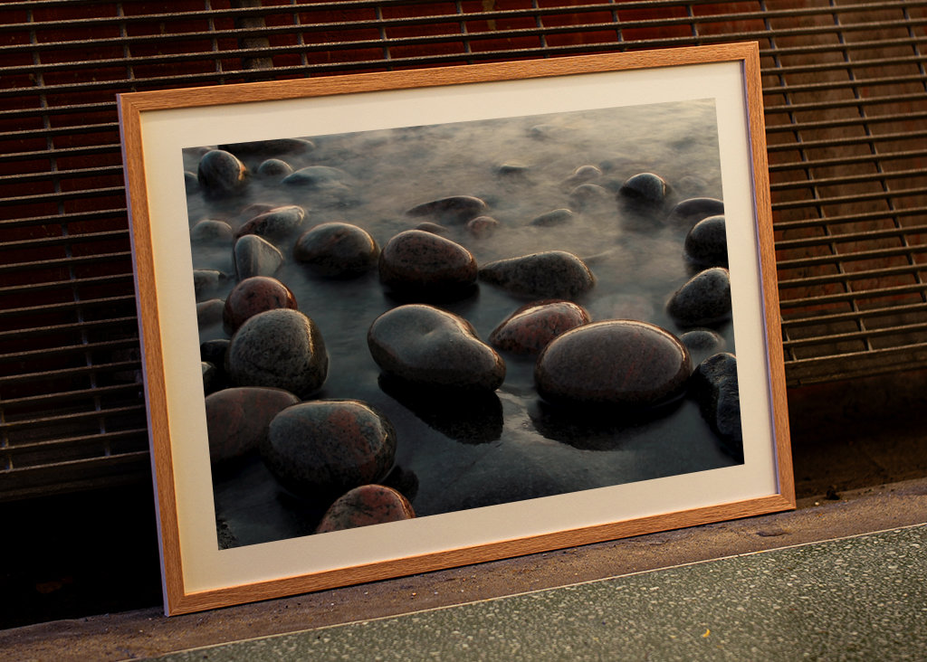 Klipper ved vandkanten