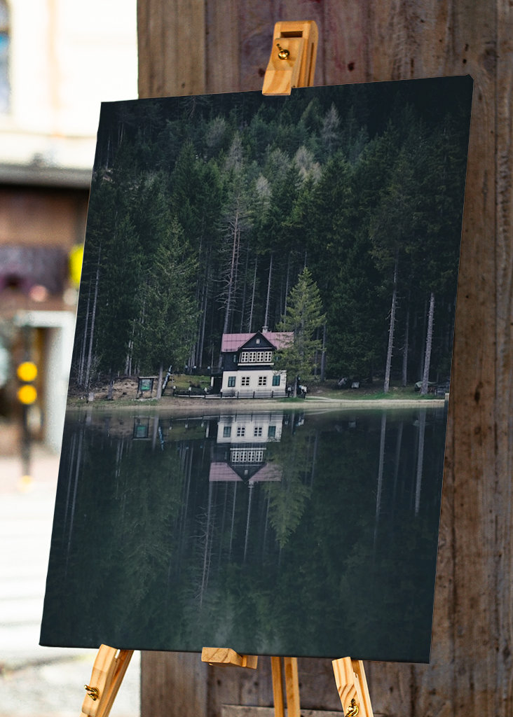 en perfekt reflektion