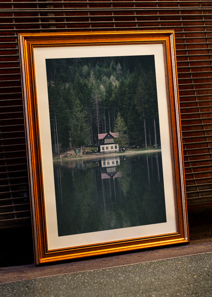 en perfekt reflektion