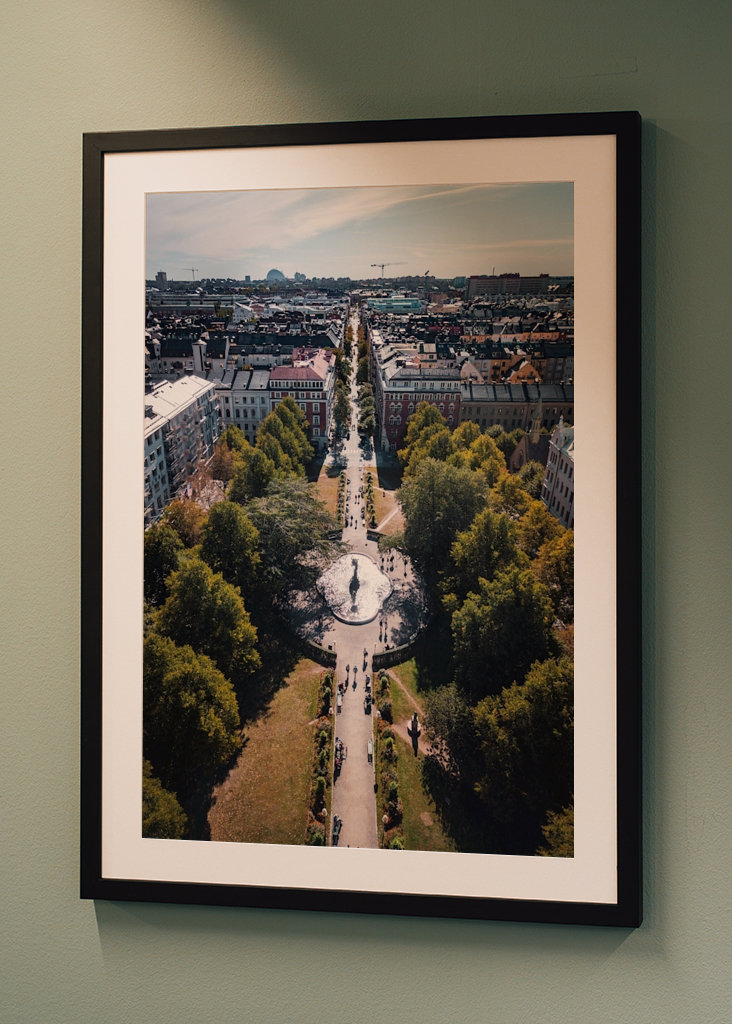 Mariatorget i september