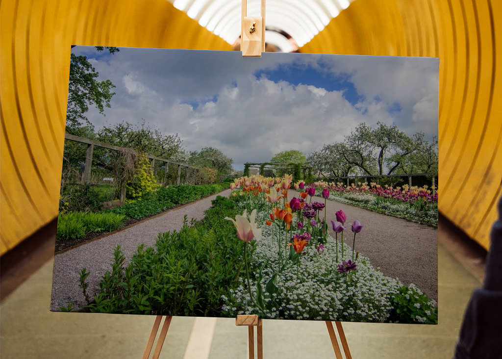 Jaro v zahradách paláce Sofiero