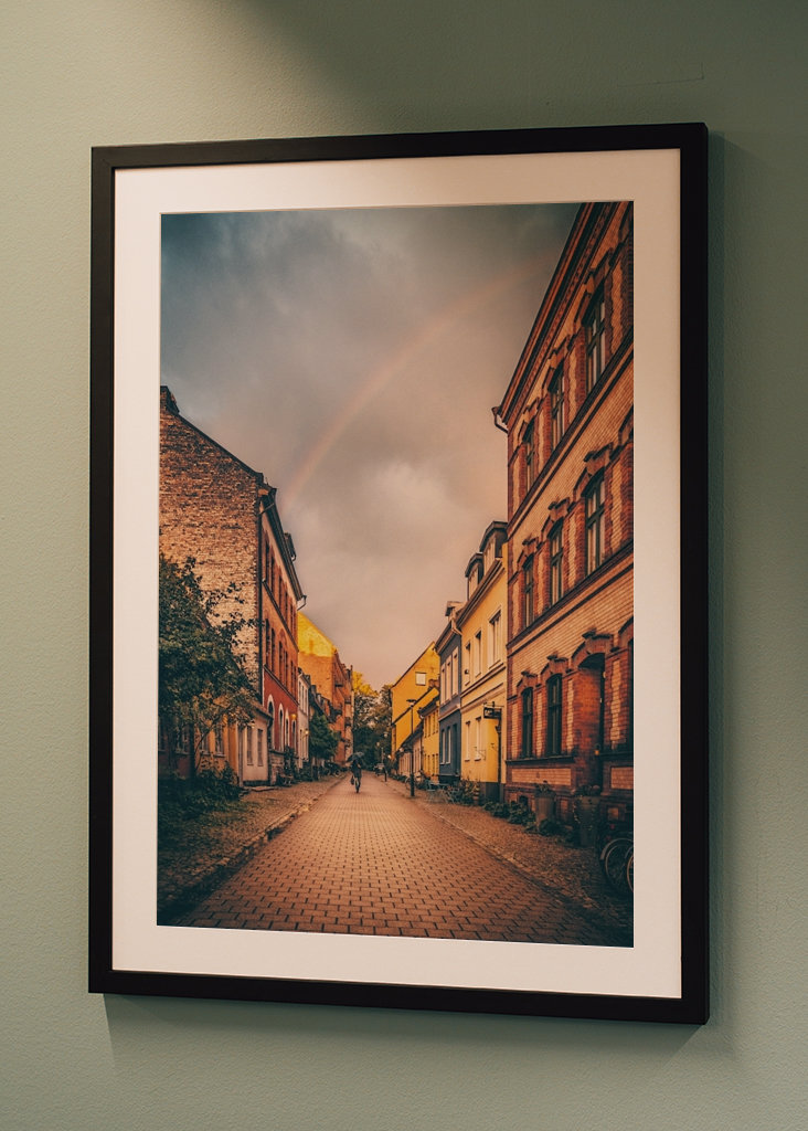 En regnbåge över Gamla Väster