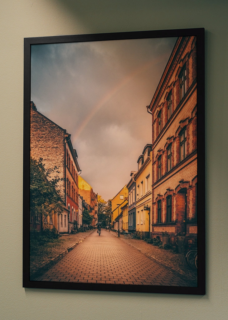 En regnbåge över Gamla Väster